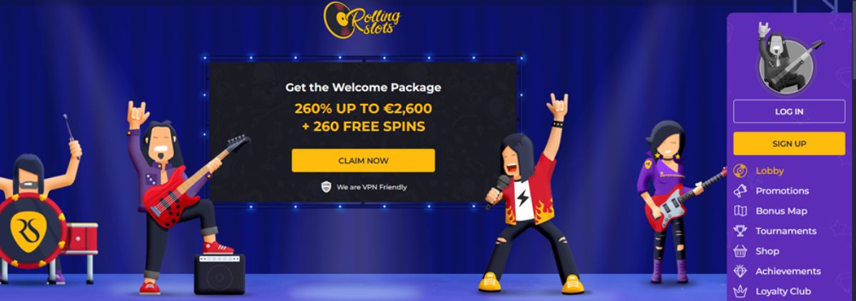 Rolling Slots Casino